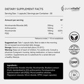 Purovitalis, NAD+ Booster, 30 Capsules - GREEN LIFE CYPRUS